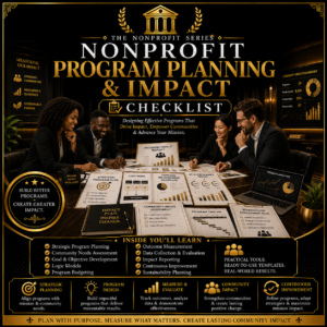 Nonprofit Program Planning & Impact Checklist