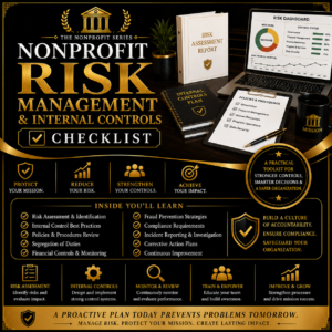 Nonprofit Risk Management & Internal Controls Checklist